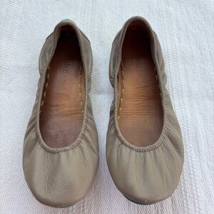 Grey tieks flats size womens 10